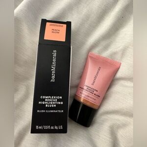 BareMinerals Complexion Rescue Highlighting Blush / Blush Illuminator Peach Glow